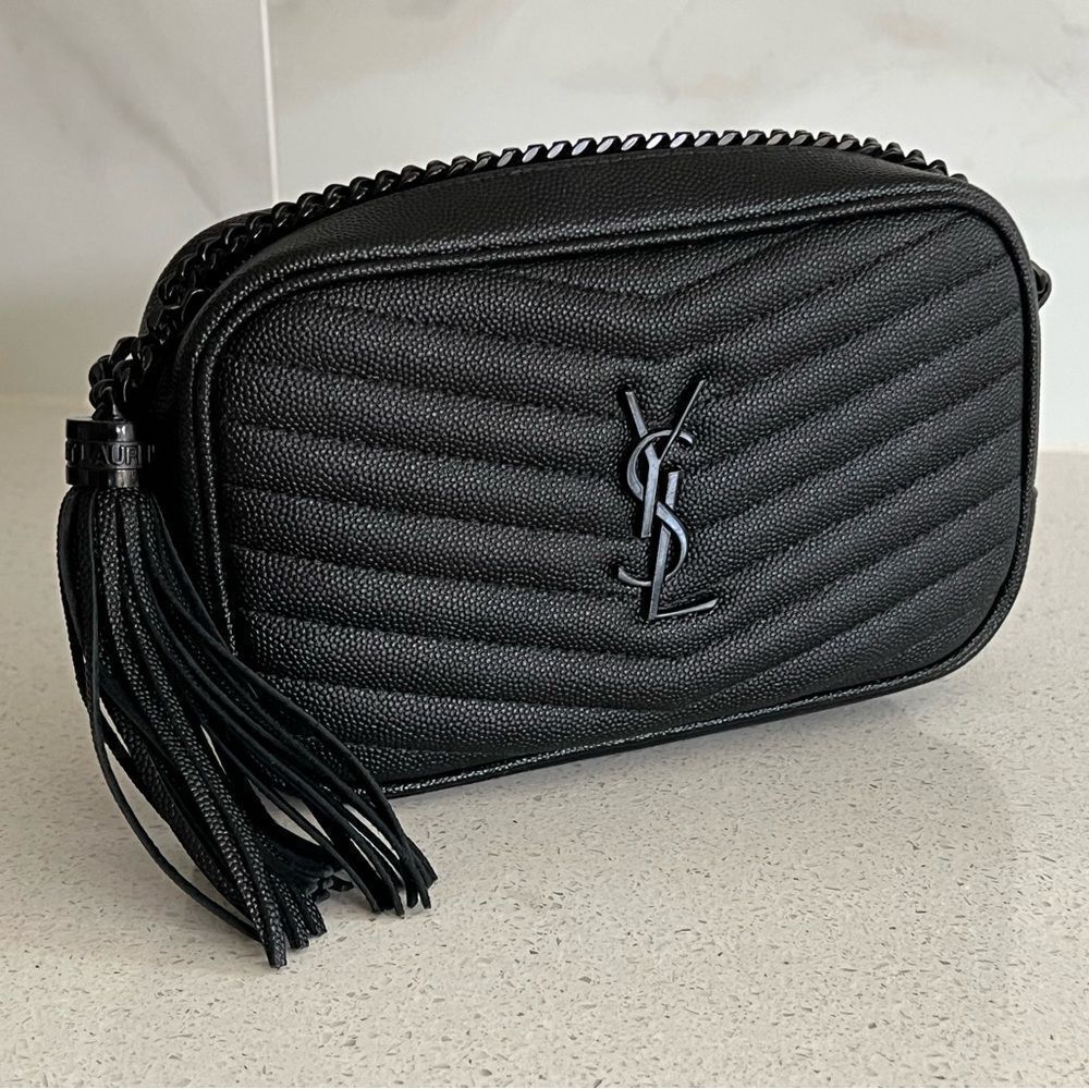Yves Saint Laurent Black Crossbody Bag